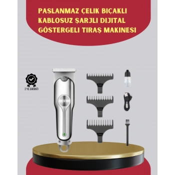 CEYLAN ADAM Yüksek Performanslı Erkek Saç Kesme Makinesi – Uzun Pil Ömrü ve Hassas Kesim