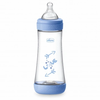 Chicco Perfect5 Antikolik PP Biberon 300 ml - Mavi