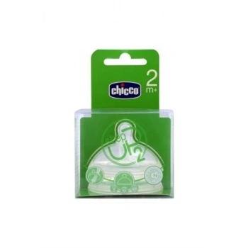 Chicco Step Up +2 Ay Biberon Emziği Orta Akış