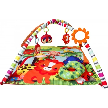 Comfymax Safari Oyuncaklı Aktivite Oyun Halısı