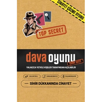 Dava Oyunu - Sihir Dükkanında Cinayet