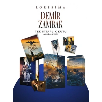 Demir Zambak 1 - Tek Kitaplık Kutu Yan Boyamalı