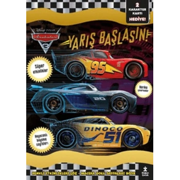 Disney Arabaları - Parıltılı Etkinlikler Kitabı