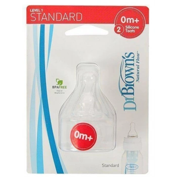 Dr.Browns Biberon Emziği 2li Yenidoğan