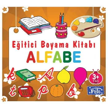 Eğitici Boyama Kitabı - Alfabe