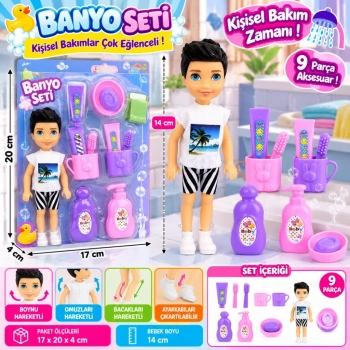 Erkek Bebek Kişisel Bakım Seti