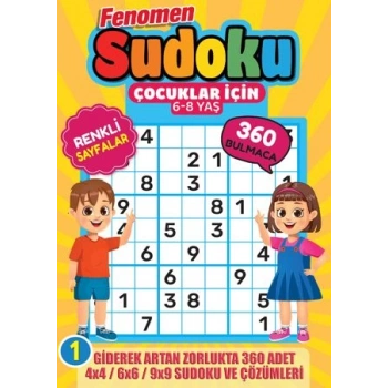 Fenomen Çocuklar İçin Sudoku 6-8 Yaş