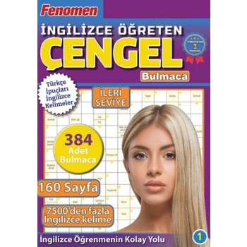 Fenomen İngilizce Öğreten Çengel Bulmaca İleri Seviye