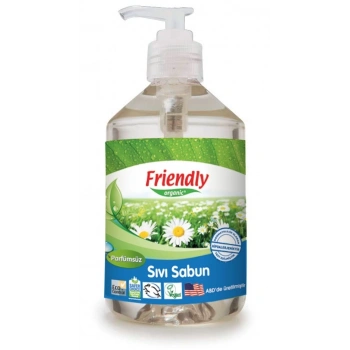 Friendly Organic Sıvı El Sabunu Parfümsüz - 500 ml