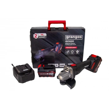 Grangos GCG20-F2 20V 5 Ah Çift Akülü Avuç Taşlama