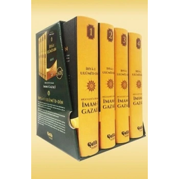 İhya-u Ulumid Din 4 Cilt Takım Büyük Boy