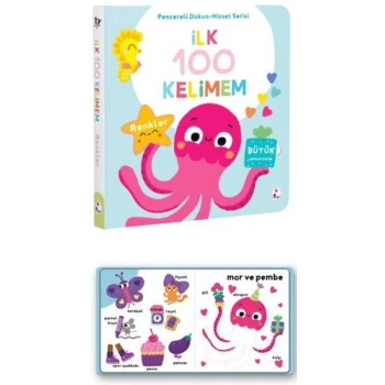 İlk 100 Kelimem – Renkler (Pencereli Dokun-Hisset)