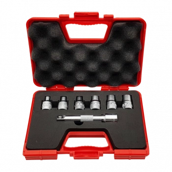 İzeltaş 1113 00 6007 1/2 Star (Torx®) Lokma Anahtar Takımı 7 Parça