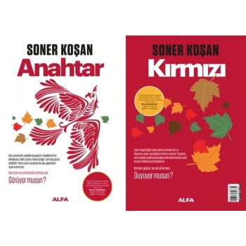 Kırmızı - Anahtar (Çift Taraflı Kitap)