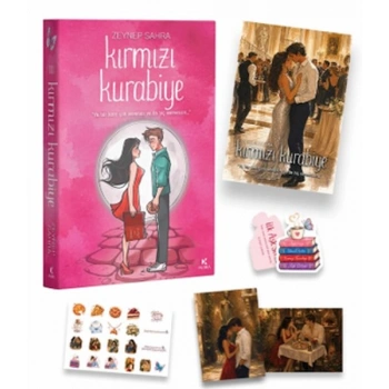 Kırmızı Kurabiye(Kenar Boyamalı)