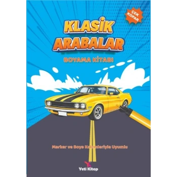 Klasik Arabalar Boyama Kitabı