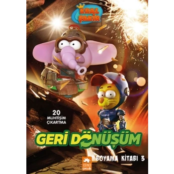 Kral Şakir Geridönüşüm Boyama Kitabı 3