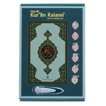 Kuran Okuyan Kalem Seti (Yeşil, Orta Boy, Karton Kutulu)