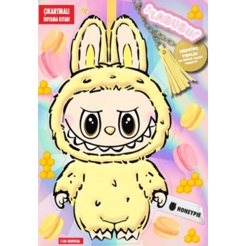 Labubu Honeypie Çılgın Koleksiyon – Çıkartmalı Boyama Kitabı