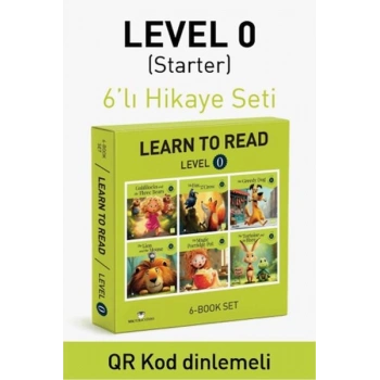 Level 0 Starter İngilizce Hikaye Seti (6 Kitap)