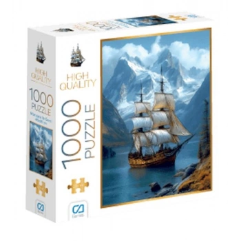Manzara Ve Gemi Puzzle 1000