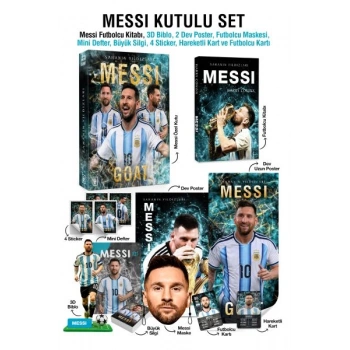 Messi Özel Kutulu Set – Sahanın Yıldızları