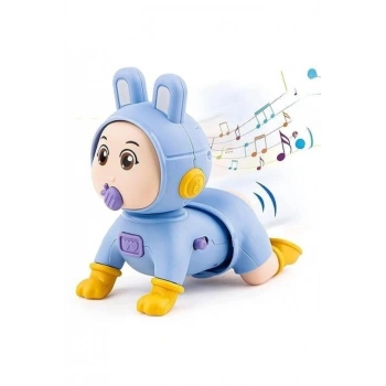 Mey İthalat® 0811-1-100 KUT.PİLLİ EMEKLEYEN BEBEK -PŞA