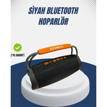Mey İthalat® 10W Çift Çıkış Güçlü Bluetooth Hoparlör Eller Serbest