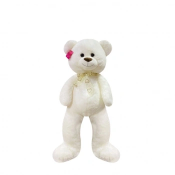 Mey İthalat® 1193B PUFFY SALAŞ AYI 130 CM BEYAZ