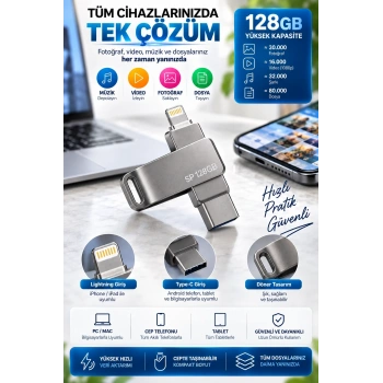 Mey İthalat® 128 GB FLASH BELLEK