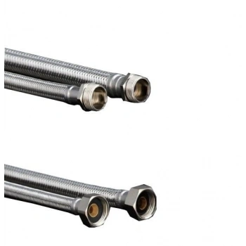 Mey İthalat® 3/8X3/8 Nipelli Flex Hortum 50 cm