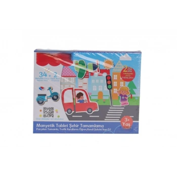 Mey İthalat® 3127  MANYETİK TABLET ŞEHİR TAMAMLAMA