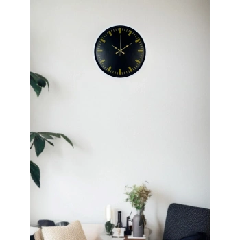 Mey İthalat® 36 Cm Beyaz Dekoratif Duvar Saati