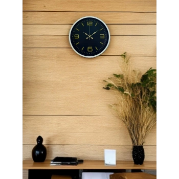 Mey İthalat® 36 Cm Dekoratif Modern Duvar Saati