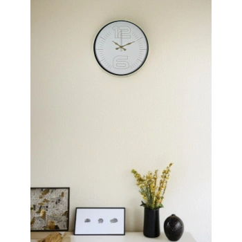 Mey İthalat® 36 Cm Sade Dekoratif Duvar Saati