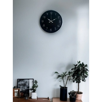 Mey İthalat® 36 Cm Sade Dekoratif Duvar Saati