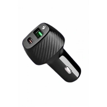 Mey İthalat® 38W USB Type-C Girişli Oto Çakmaklık Araç İçi Hızlı Şarj Çakmaklık Şarj Aleti