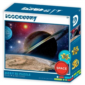 Mey İthalat® 3D Dünya ve Ötesi Puzzle 150 Parça