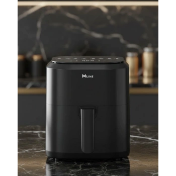 Mey İthalat® 4 Litre 1360W Dokunmatik Yağsız Airfryer Sıcak Hava Fritözü