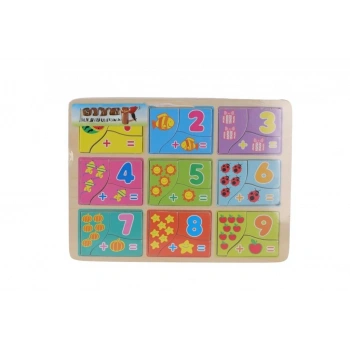 Mey İthalat® 4215 TAHTA BULTAK BULMACA PUZZLE 27 PRÇ
