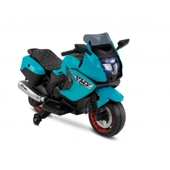 Mey İthalat® 438A XMX-316 Ledli Akülü Motor 12 Volt Turkuaz