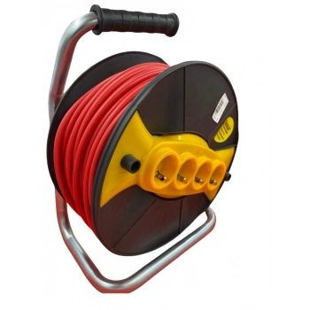 Mey İthalat® 50 Metre Makaralı Uzatma Kablosu 3X1,5