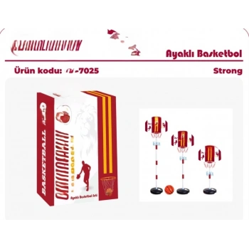 Mey İthalat® 7025 SARI KIRMIZI BASKETBOL POTASI