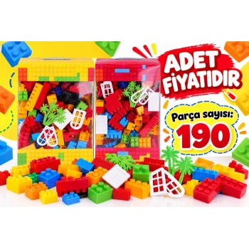 Mey İthalat® 912 AGH RENKLİ KUTUDA 190 PARÇA