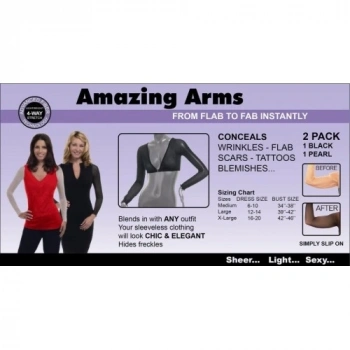 Mey İthalat® Amazing Arms  Dekolte Kapatıcı