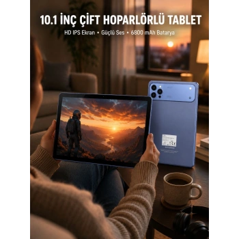 Mey İthalat® Android İşletim Sistemli 10.1 İnç Tablet GPS Destekli Yeni Nesil