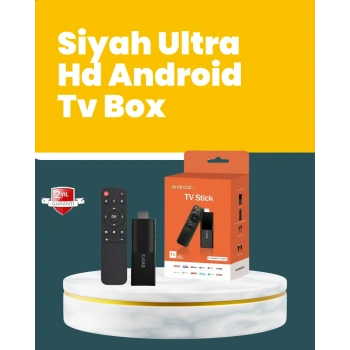 Mey İthalat® Android TV Stick WiFi ve Bluetooth Bağlantılı