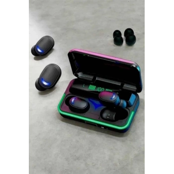 Mey İthalat® Android Ve İOS Uyumlu Bluetooth Bağlantılı Powerbankli Kulaklık
