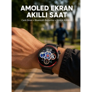 Mey İthalat® Bluetooth Arama Özellikli Akıllı Saat Suya Dayanıklı Yeni Nesil