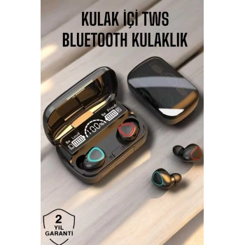 Mey İthalat® Bluetooth Bağlantılı Suya Dayanıklı, Uzun Pil Ömürlü Kablosuz Kulaklık
